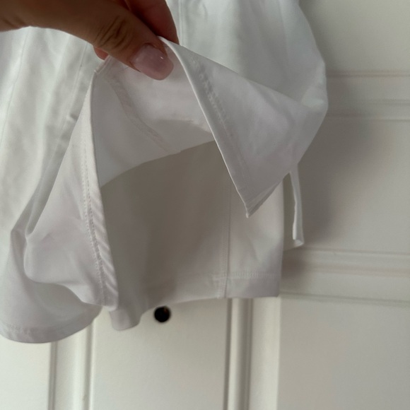 NWT NIKE SIZE XS Women's‎ Dri-FIT High-Waisted 3" 2-in-1 Shorts WHITE DX6016-100 - Picture 5 of 7